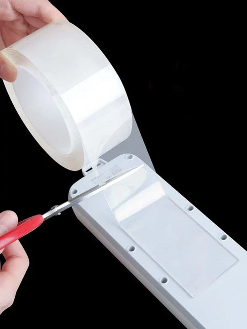 Double-Sided Reusable Nano Tape — Washable Adhesive Wall Mount Strip